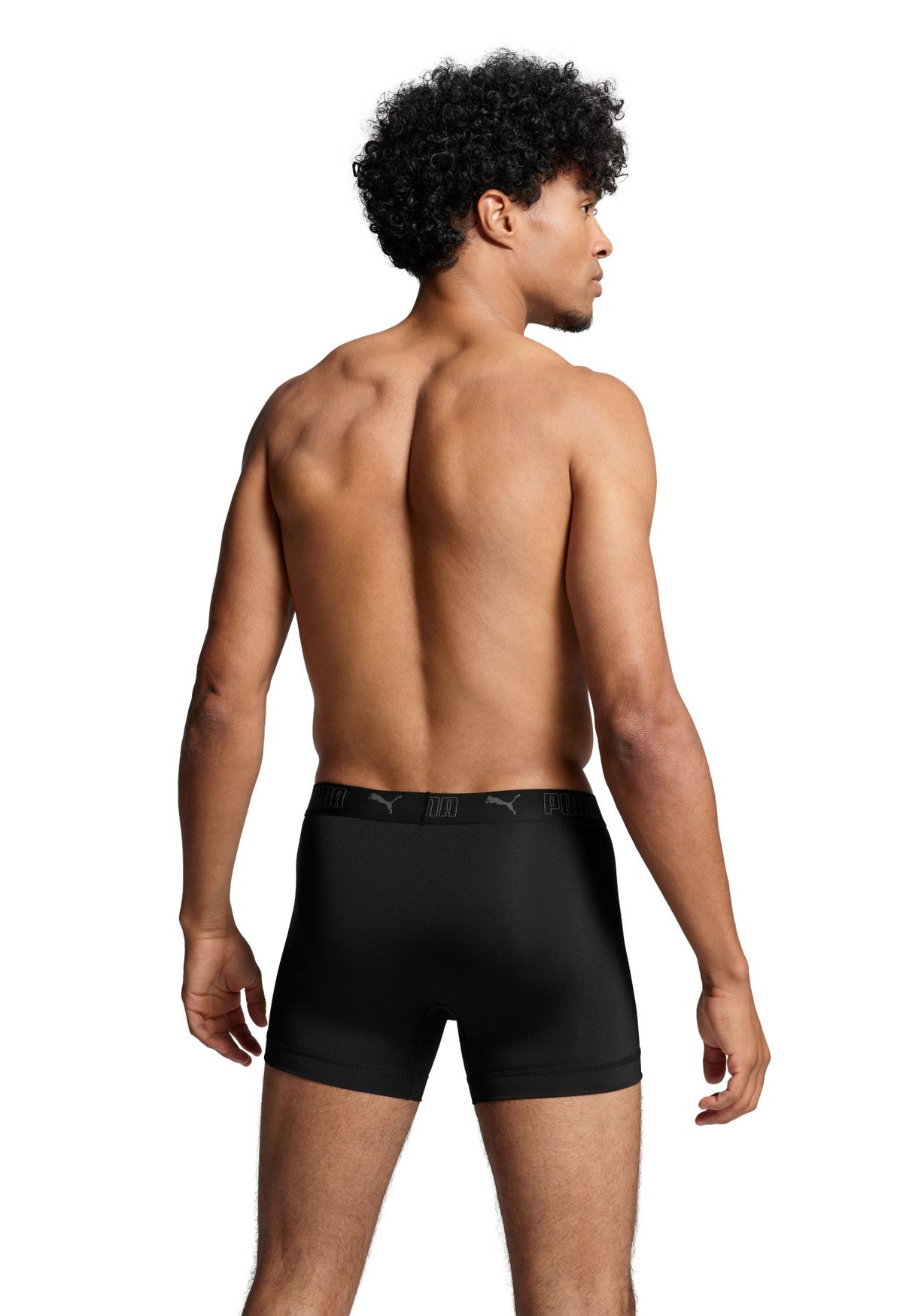 Puma Sport Microfaser Boxer 2er – schwarz
