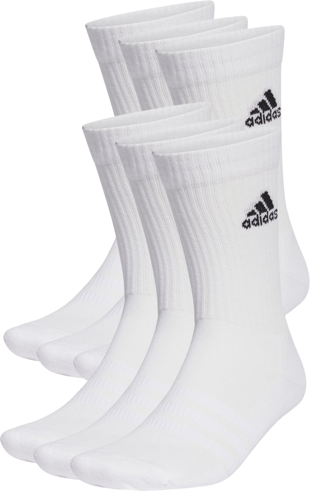 Adidas Sportswear Cushioned Sportswear Crew Socken 6er – weiß
