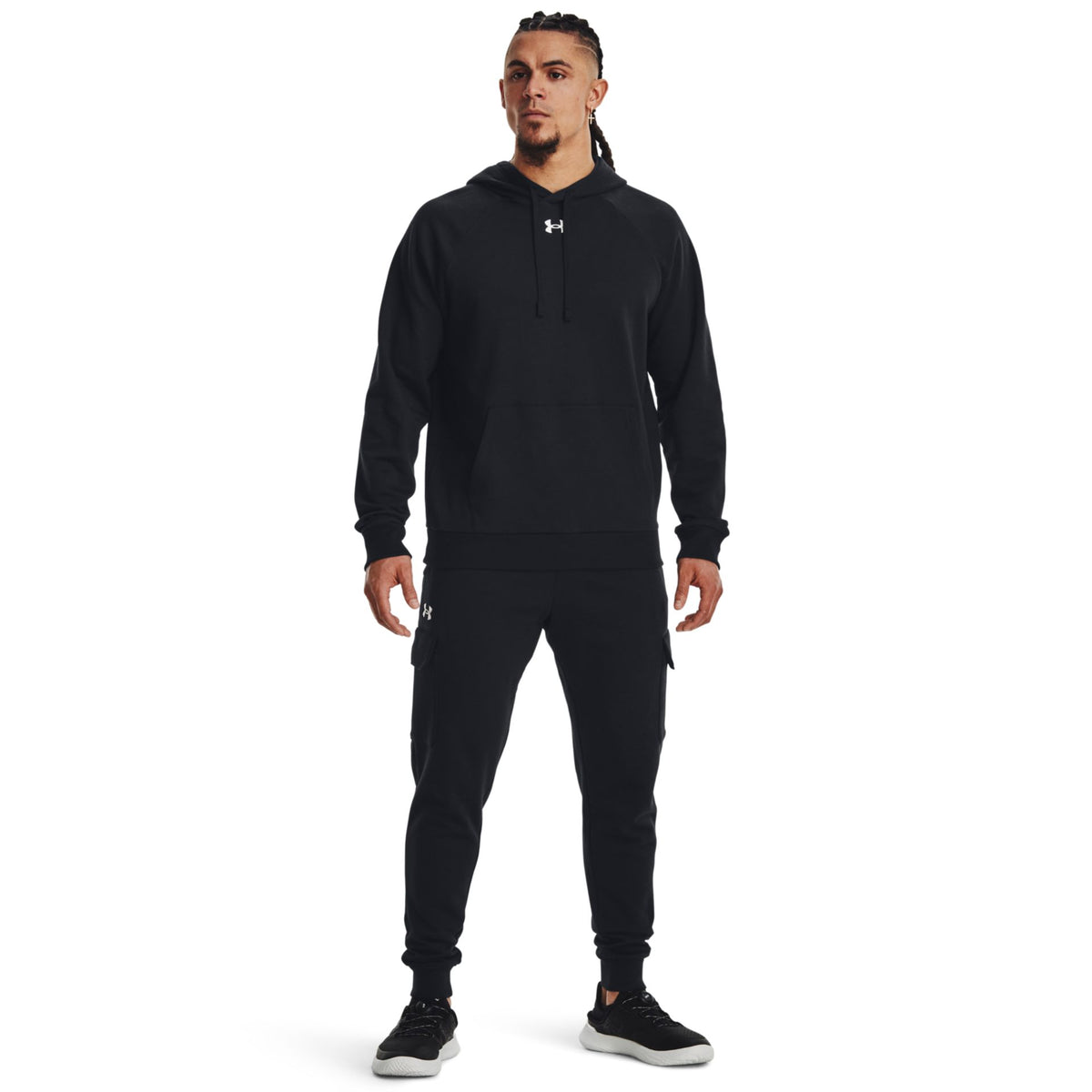 Under Armour Rival Fleece Hoodie – schwarz