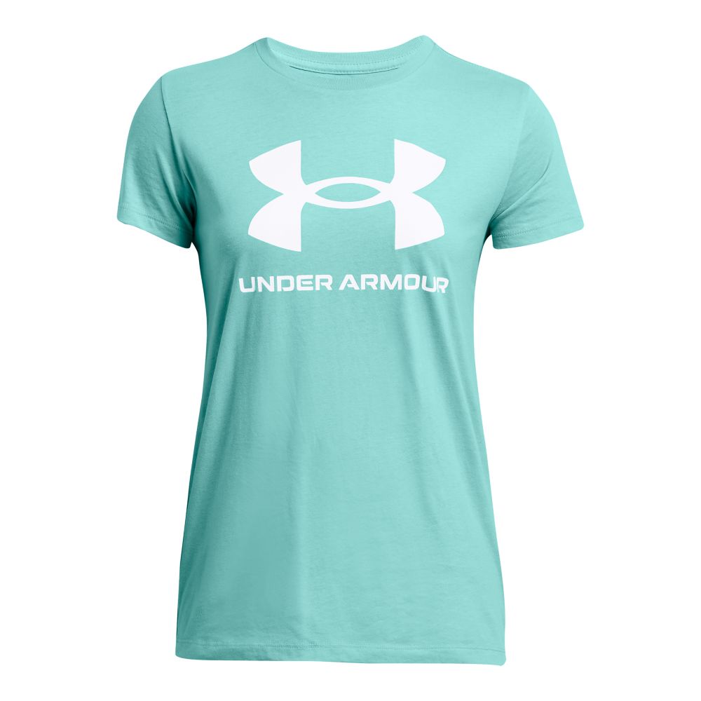 Under Armour Sportstyle Logo Short Sleeve – türkis