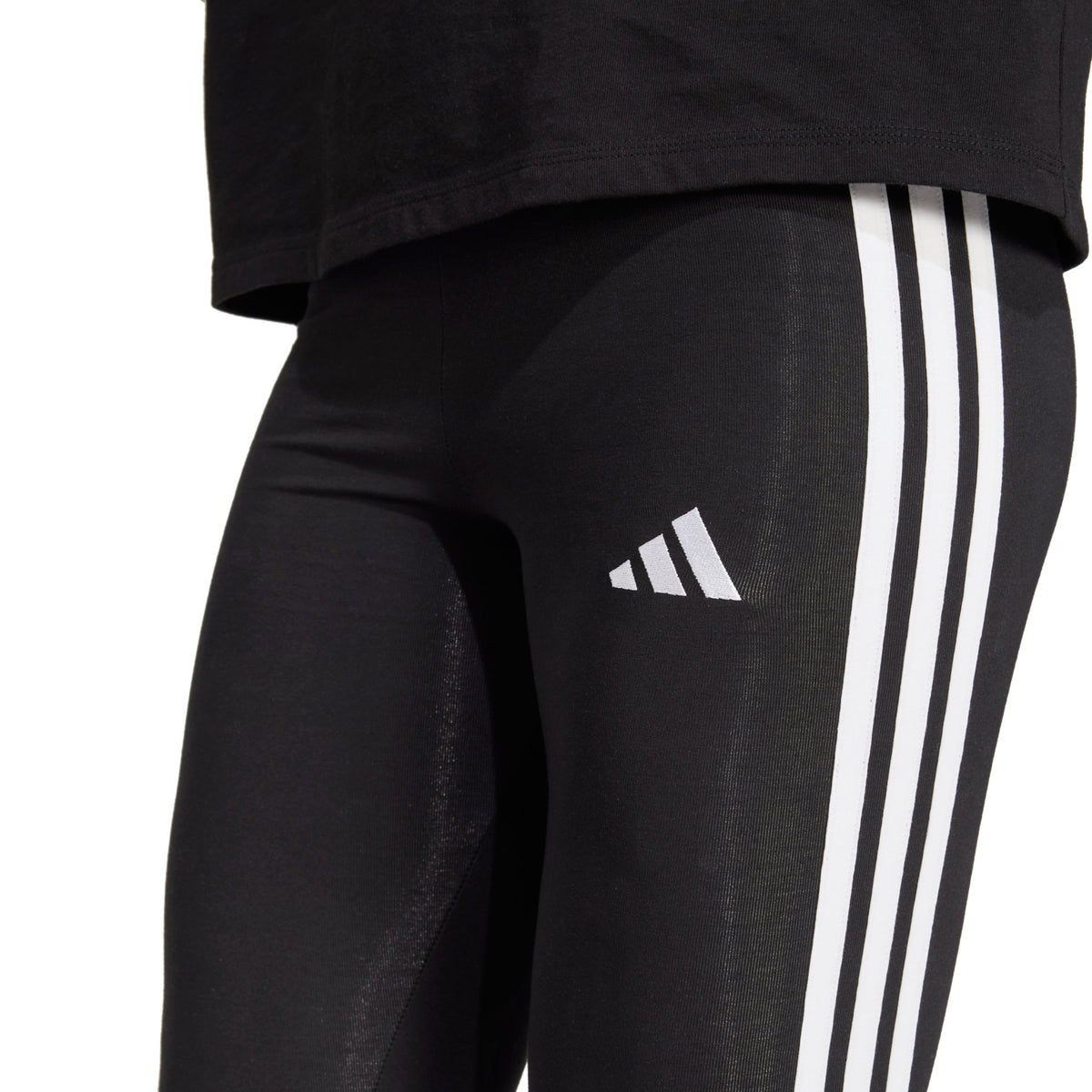 Adidas Essentials 3-Stripes Cotton Leggings