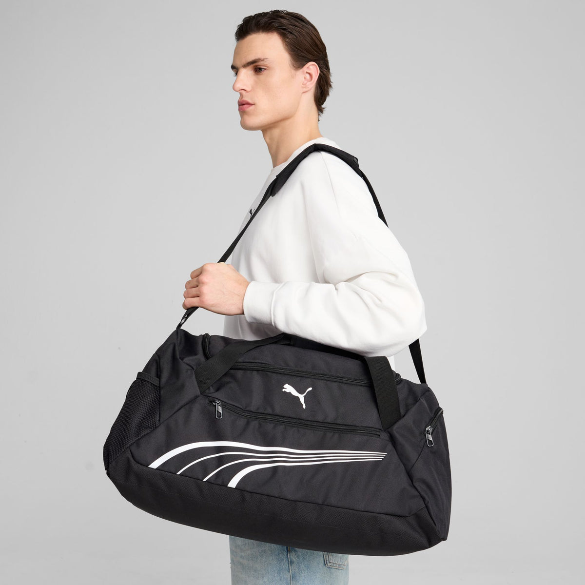 Puma FUNDAMENTAL M SS25 blk – schwarz
