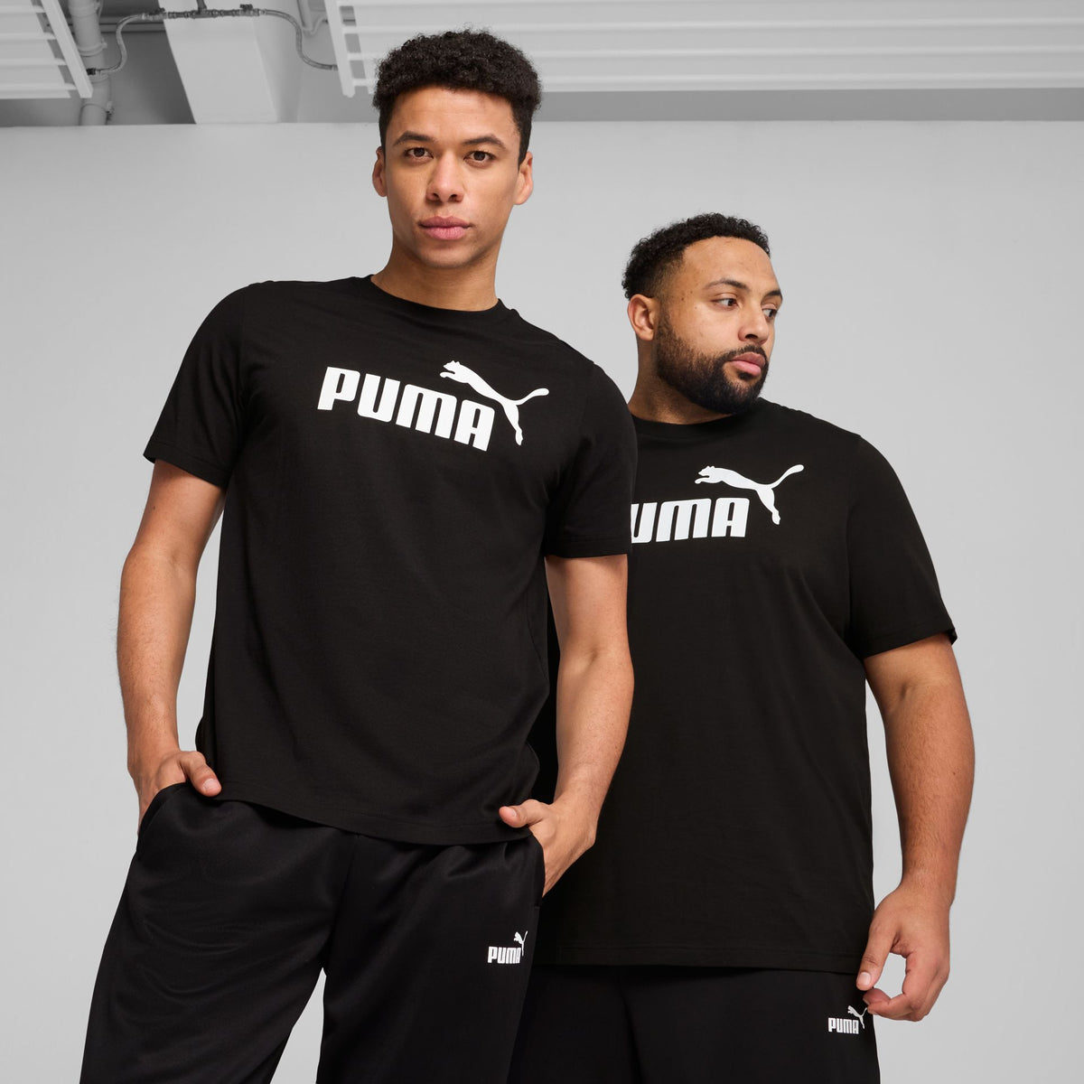 Puma ESS No. 1 Logo Tee – schwarz