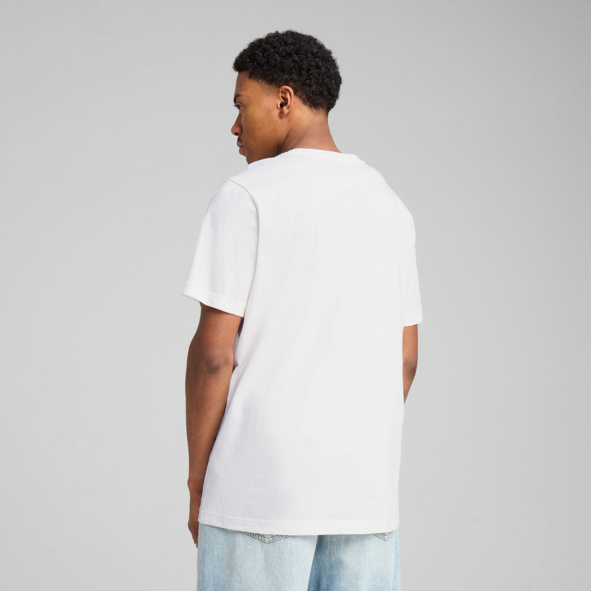 Puma ESS No. 1 Logo Tee – weiß