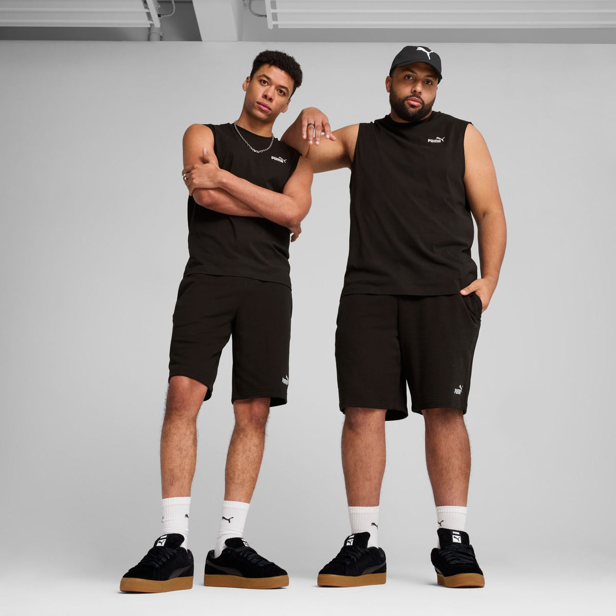 Puma ESS No. 1 Logo Shorts 10" – schwarz
