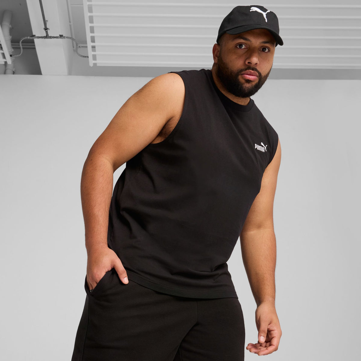 Puma ESS No. 1 Logo Shorts 10" – schwarz