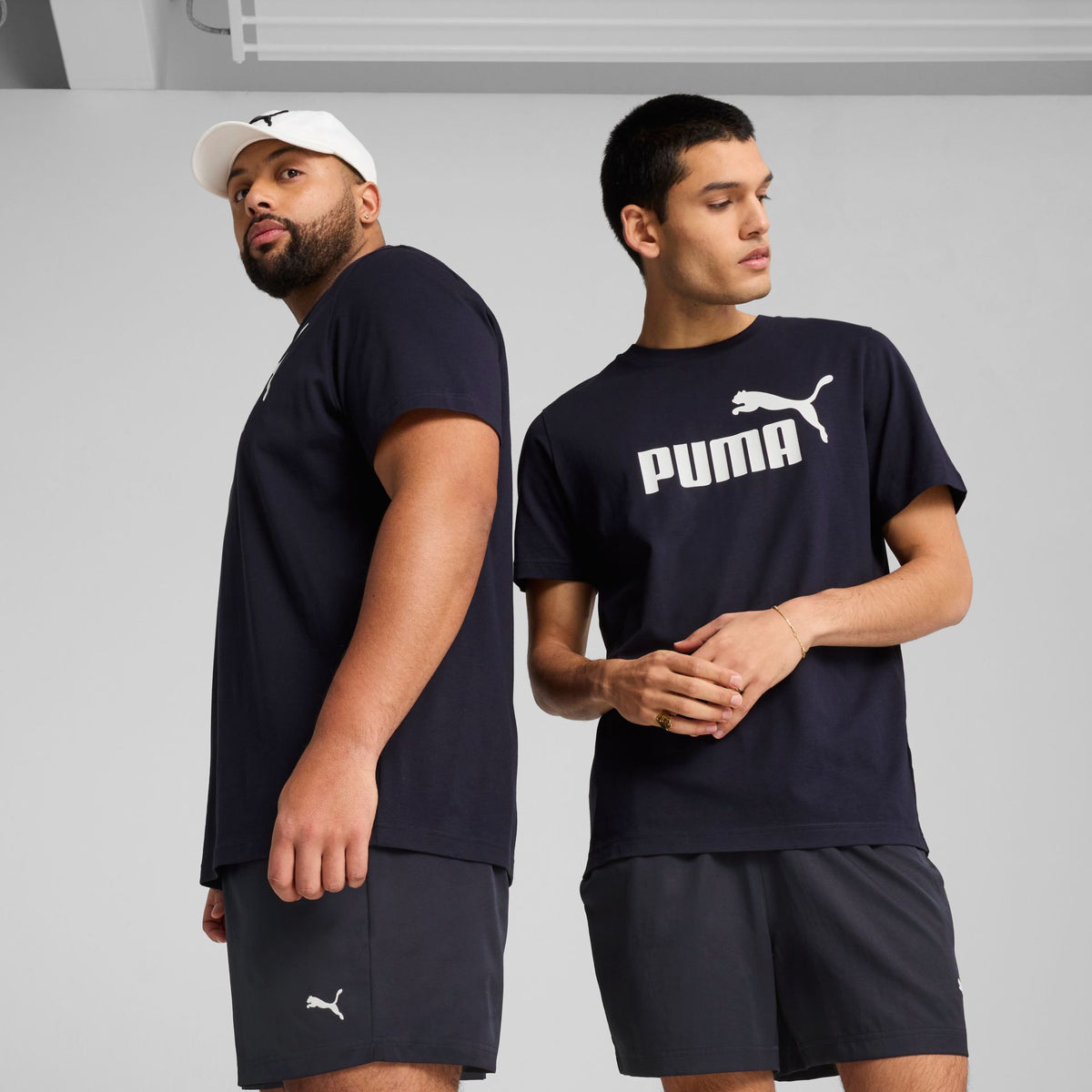 Puma ESS No. 1 Logo Tee – dunkelblau/navy