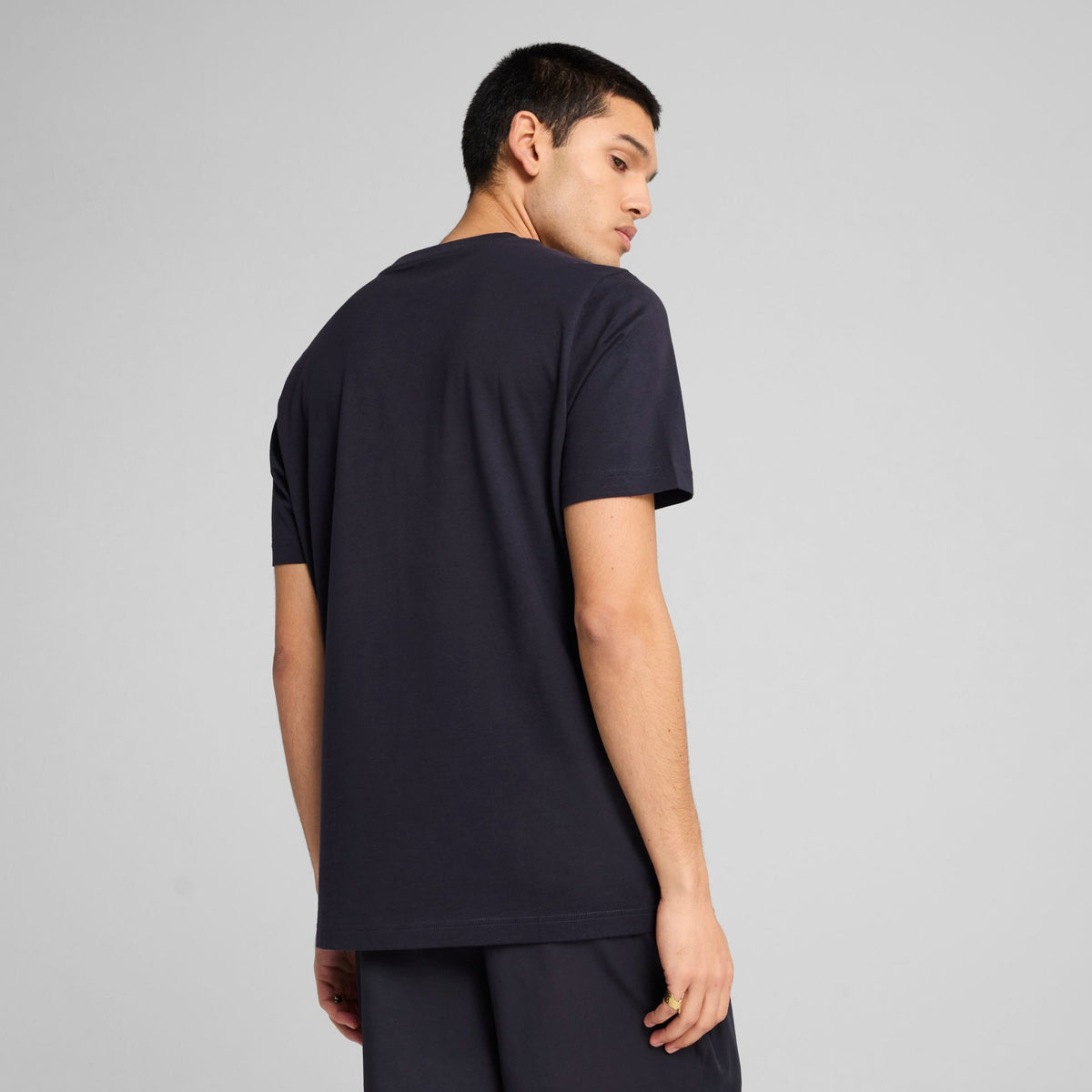 Puma ESS No. 1 Logo Tee – dunkelblau/navy