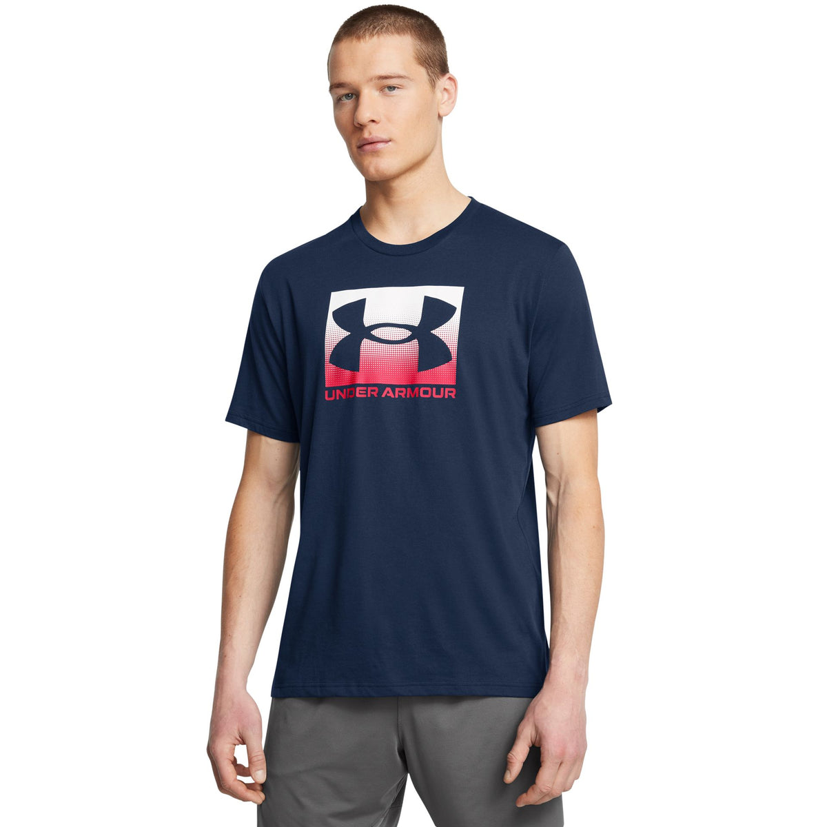 Under Armour Boxed Sports Short Sleeve – dunkelblau/navy
