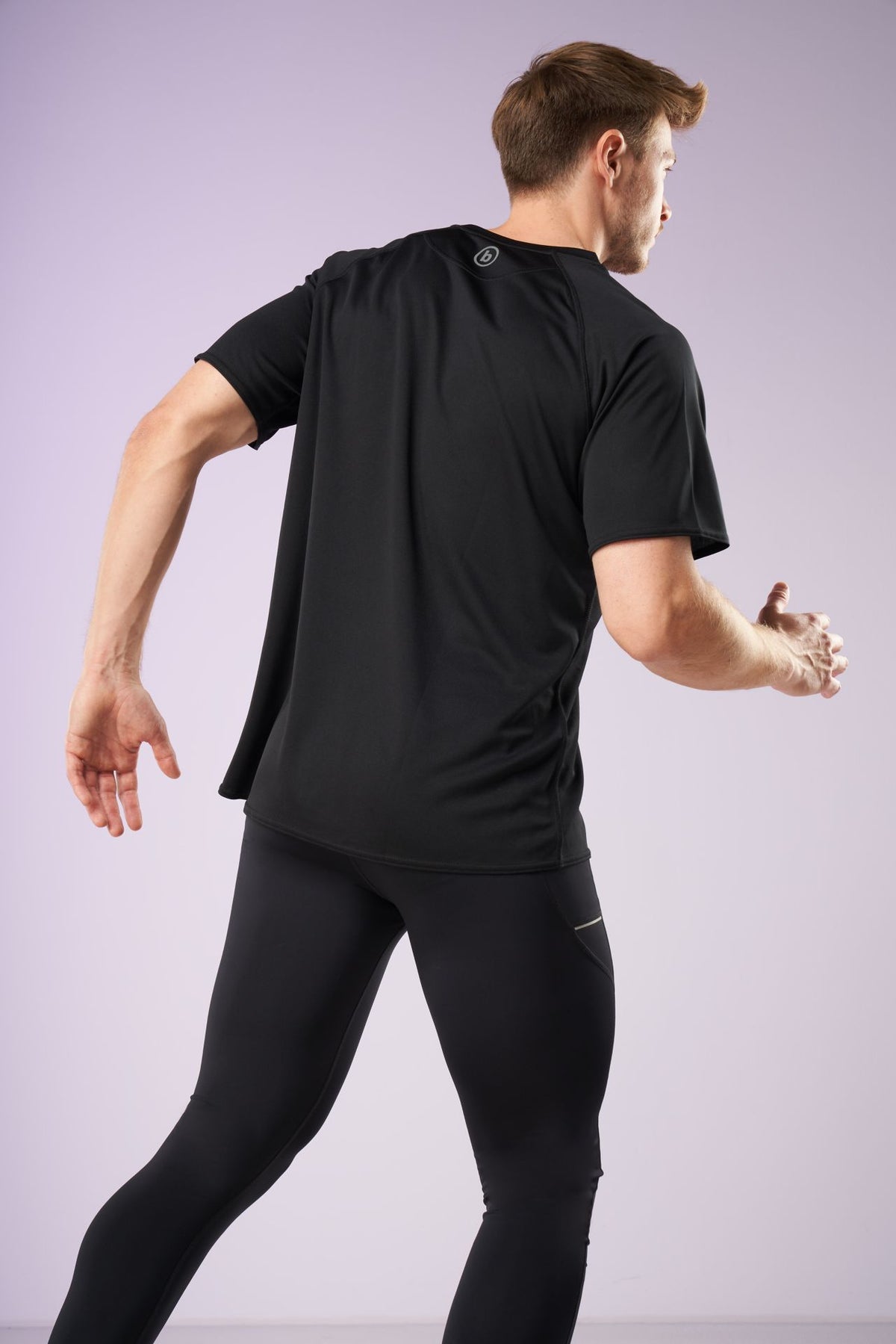 Benger Running Basic Shirt – schwarz