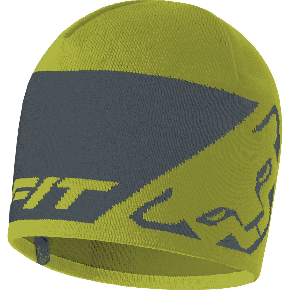 Dynafit Leopard Logo Beanie – grün