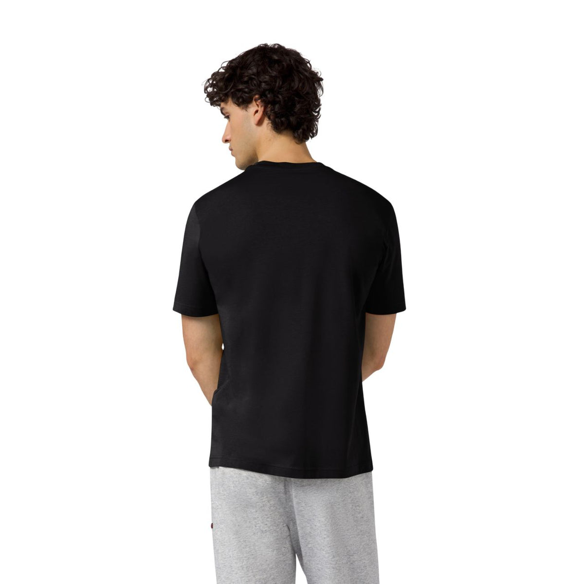 Champion ICONS CONTRAST Crewneck T-Shirt – schwarz