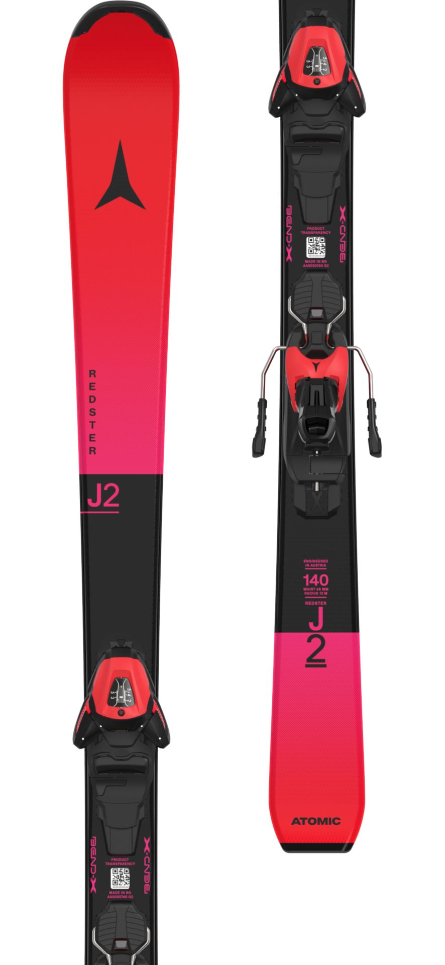 Atomic REDSTER J2 130-150 JTM + L L 6 GW CA Red/Black (Verleih)