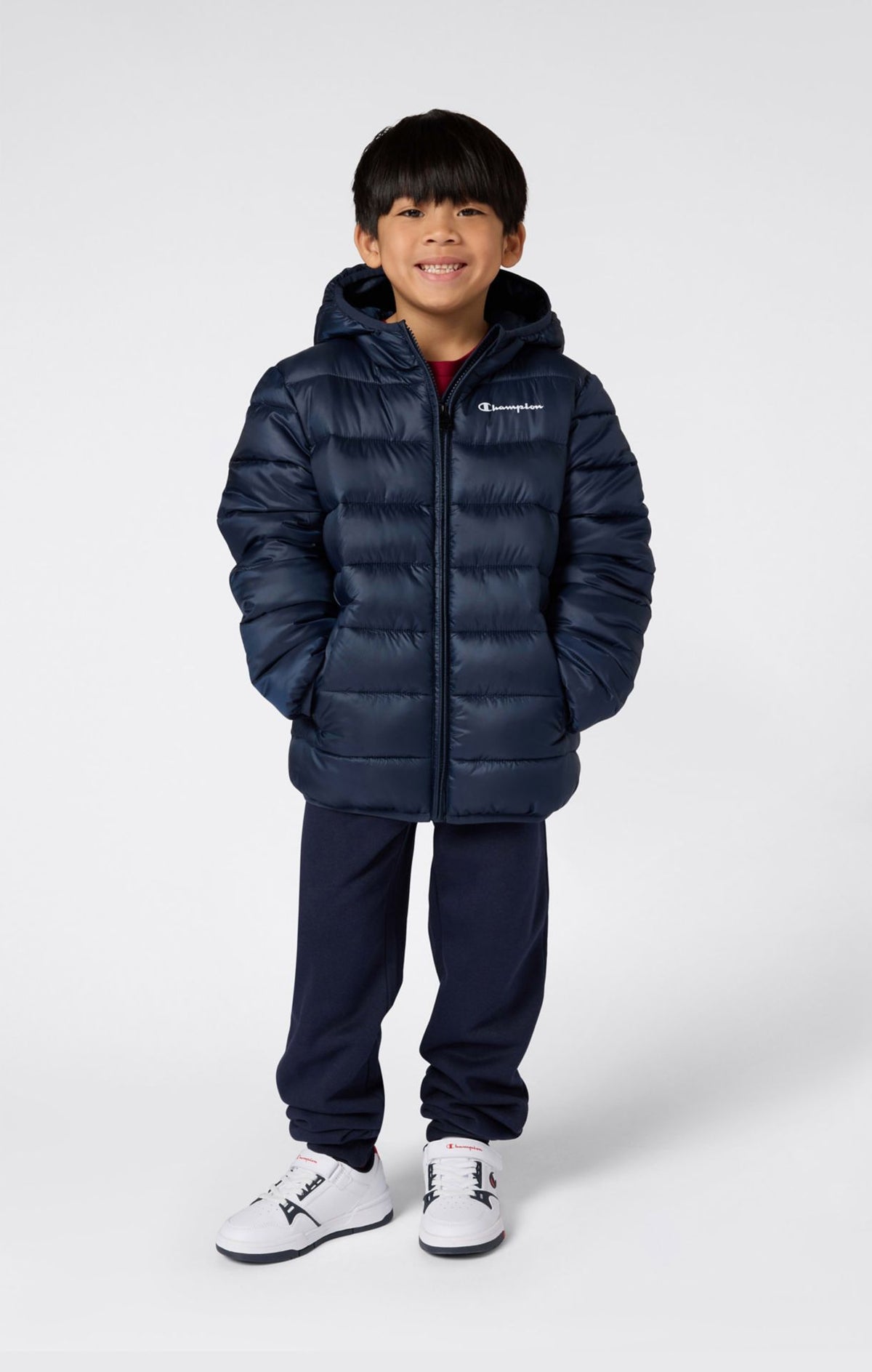 Champion Hooded Jacket – blau