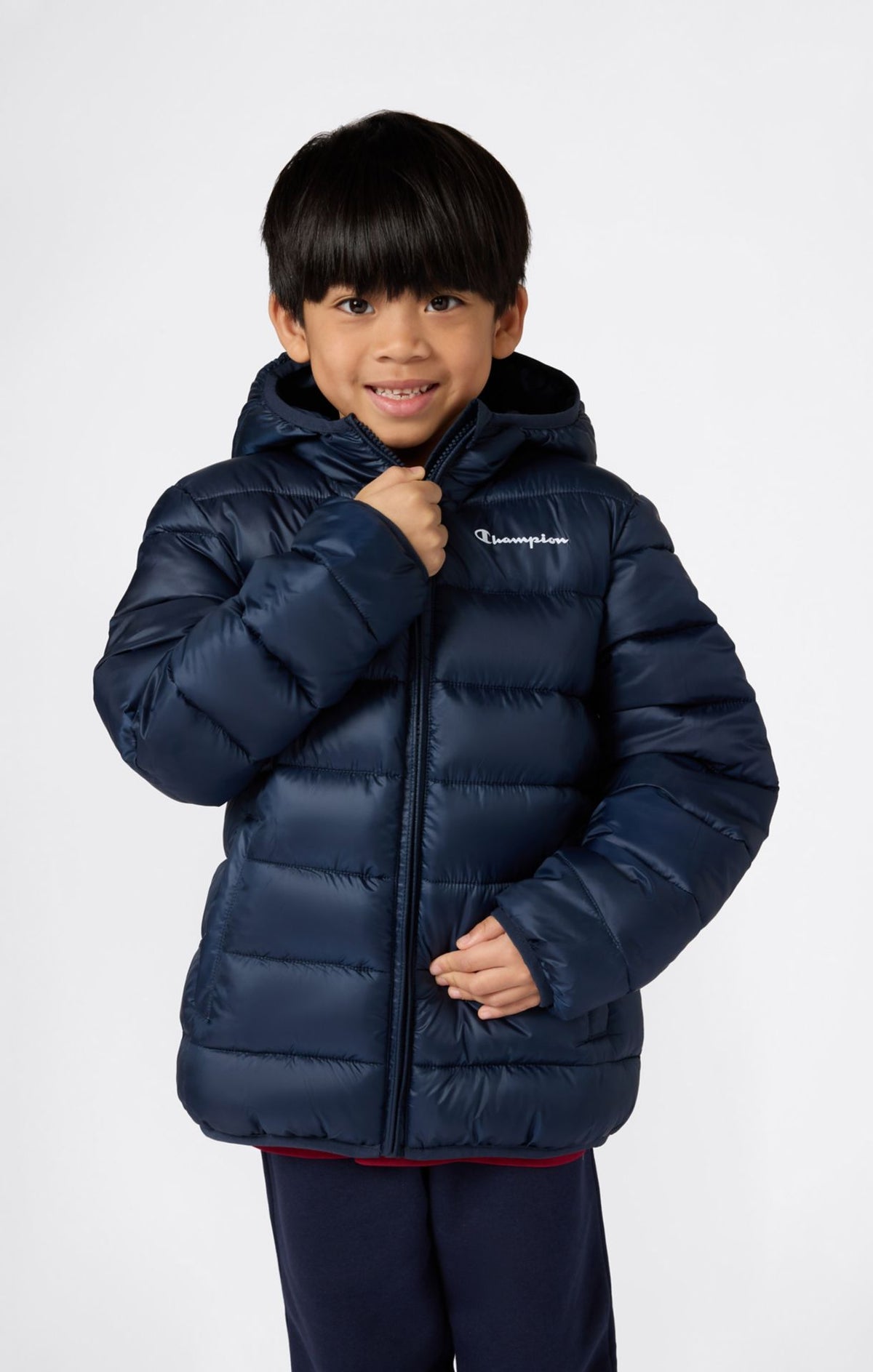 Champion Hooded Jacket – blau