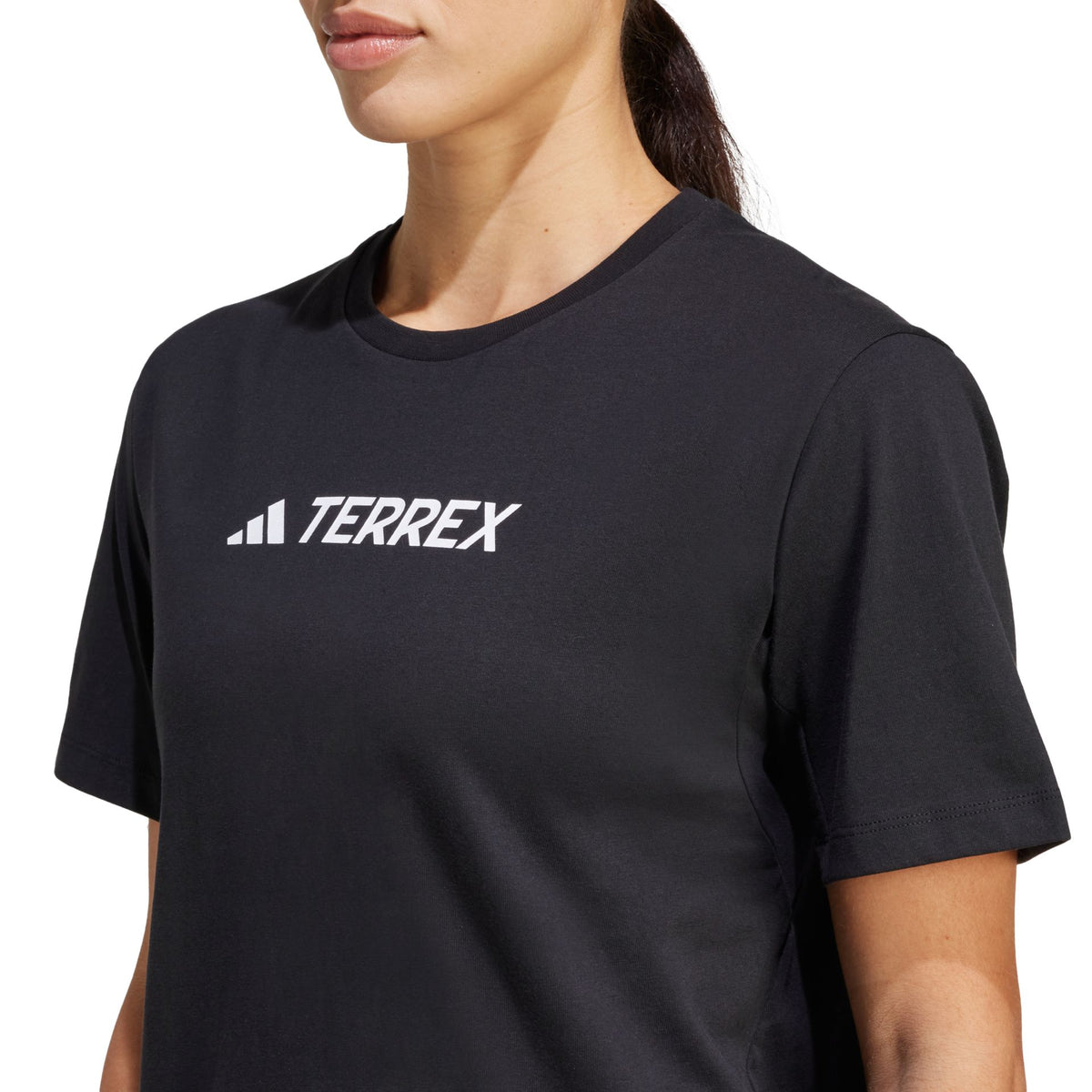 Adidas Terrex Terrex Classic Logo Tee – schwarz