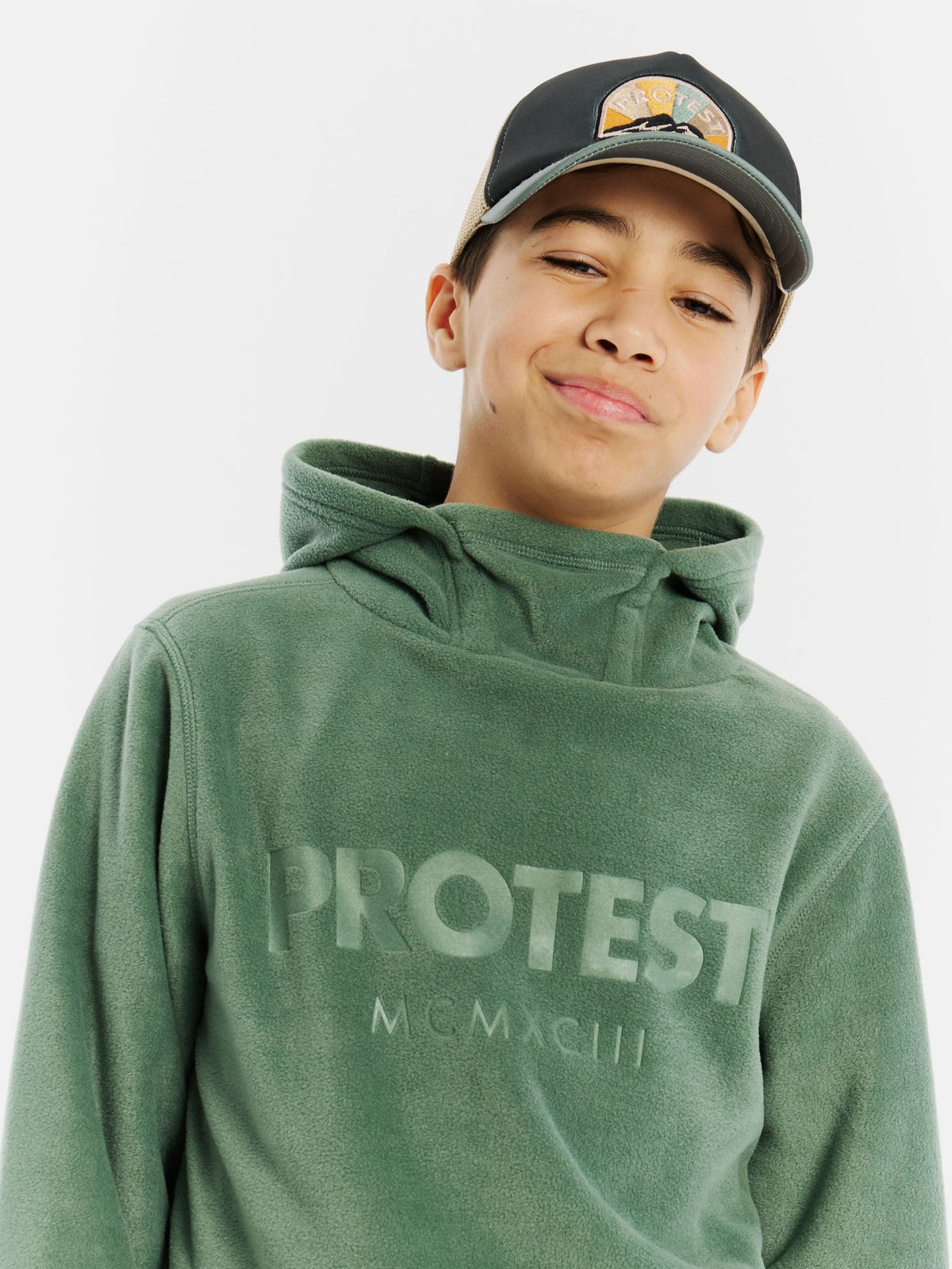 Protest PRTPhil JR Hoody – grün