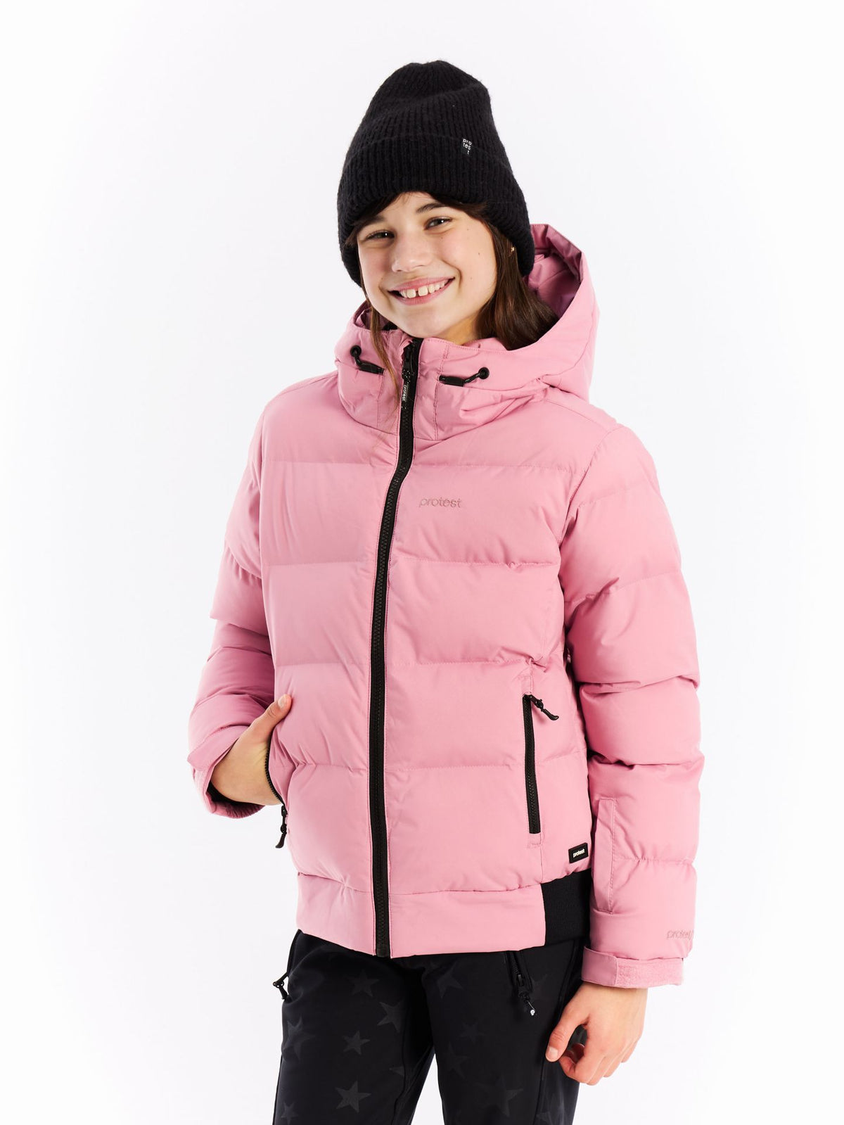 Protest PRTELINY JR Snowjacket – pink