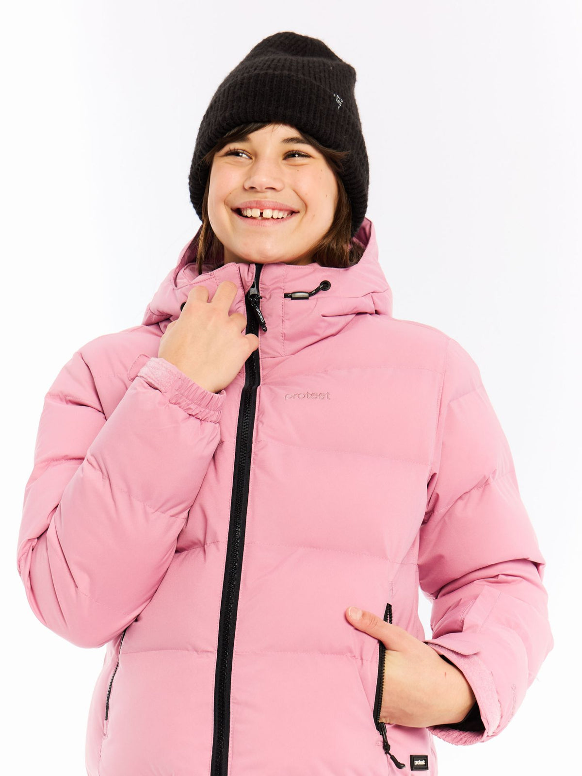 Protest PRTELINY JR Snowjacket – pink