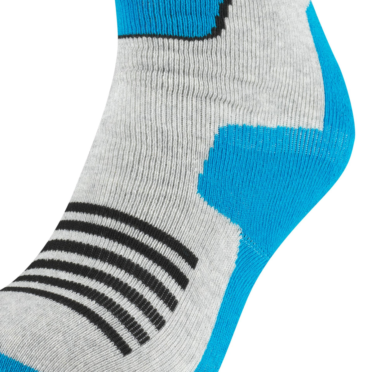 Benger KD. SKISOCKEN 2PACK SCHWARZ – grau