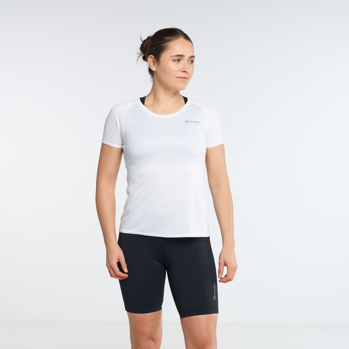 Benger Running Basic Shirt – weiß