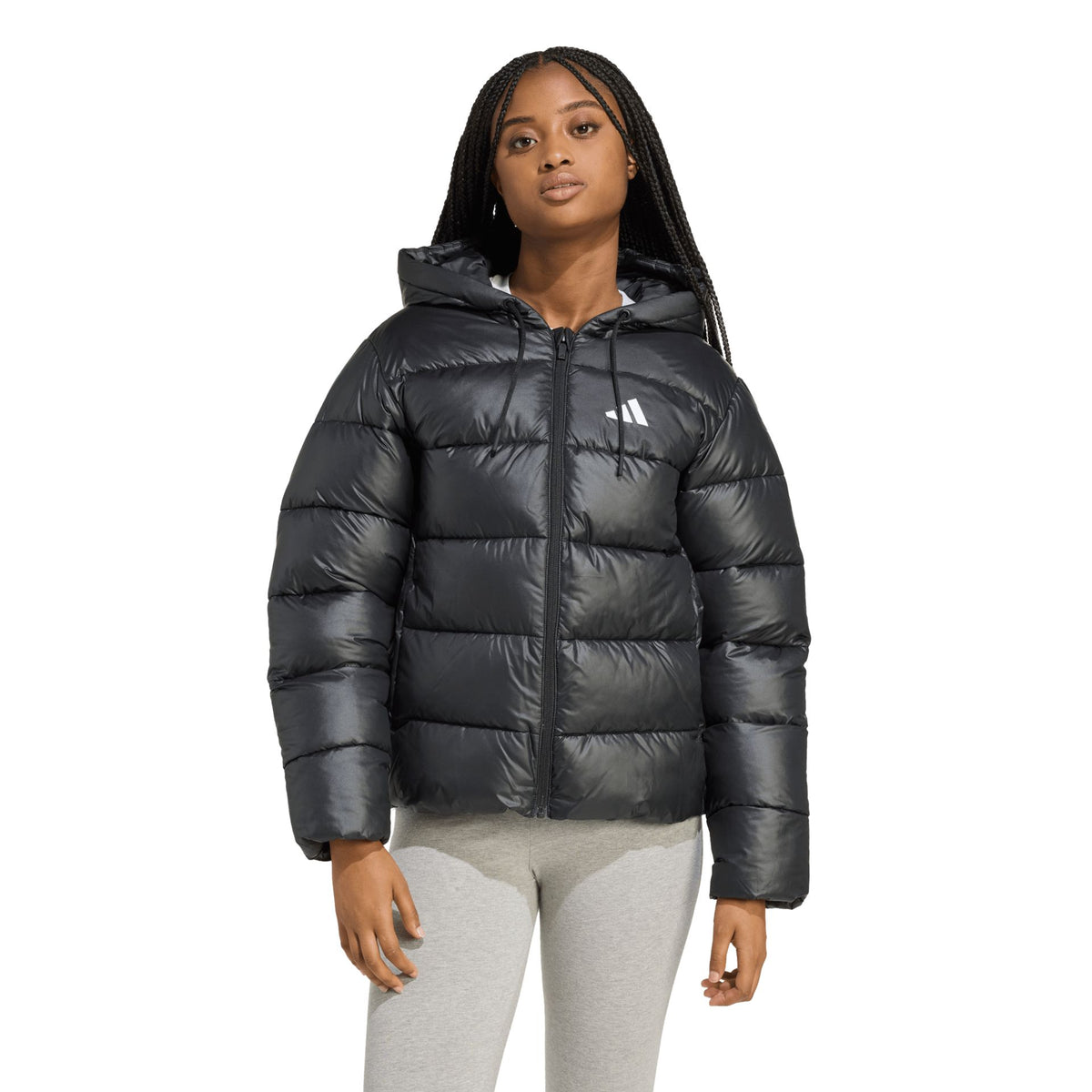 Adidas Essentials CLIMAWARM Synthetic Down Puffer Hooded Jackets