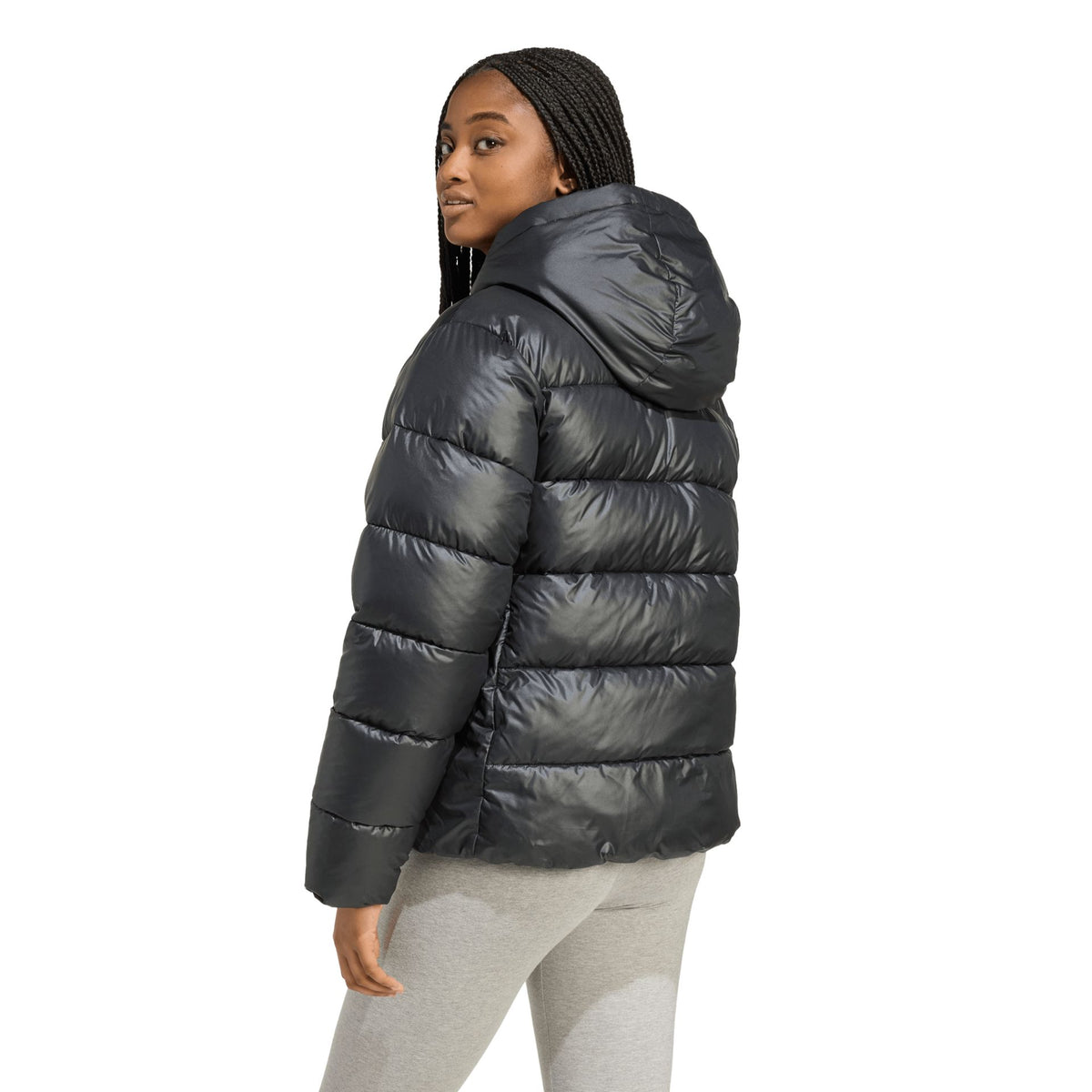 Adidas Essentials CLIMAWARM Synthetic Down Puffer Hooded Jackets