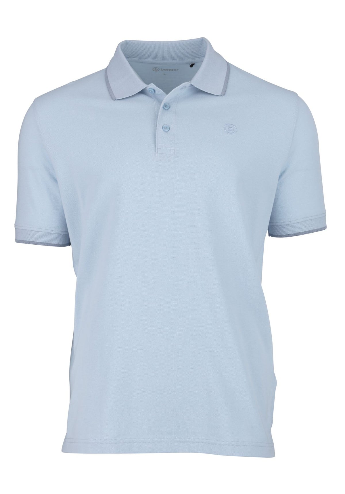 Benger BW POLO mit Tipping – hellblau