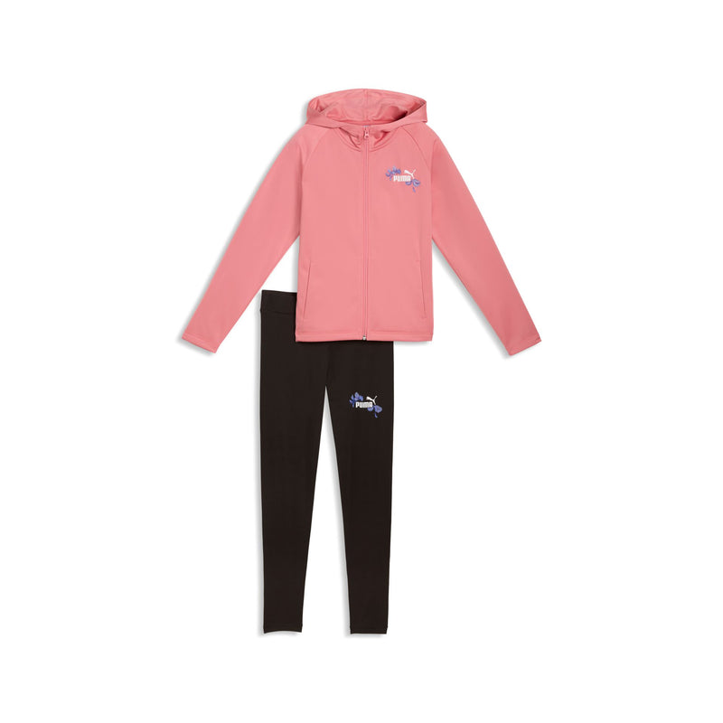 Puma ESS NATURE 2.0 Poly Full-Zip Hoodie and Legging Set G