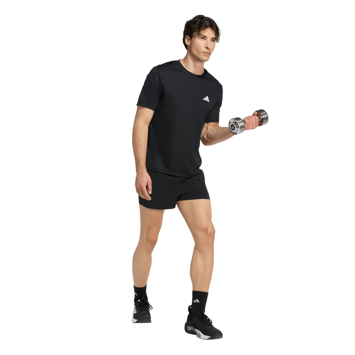 Adidas Workout Essentials Base Tee – schwarz