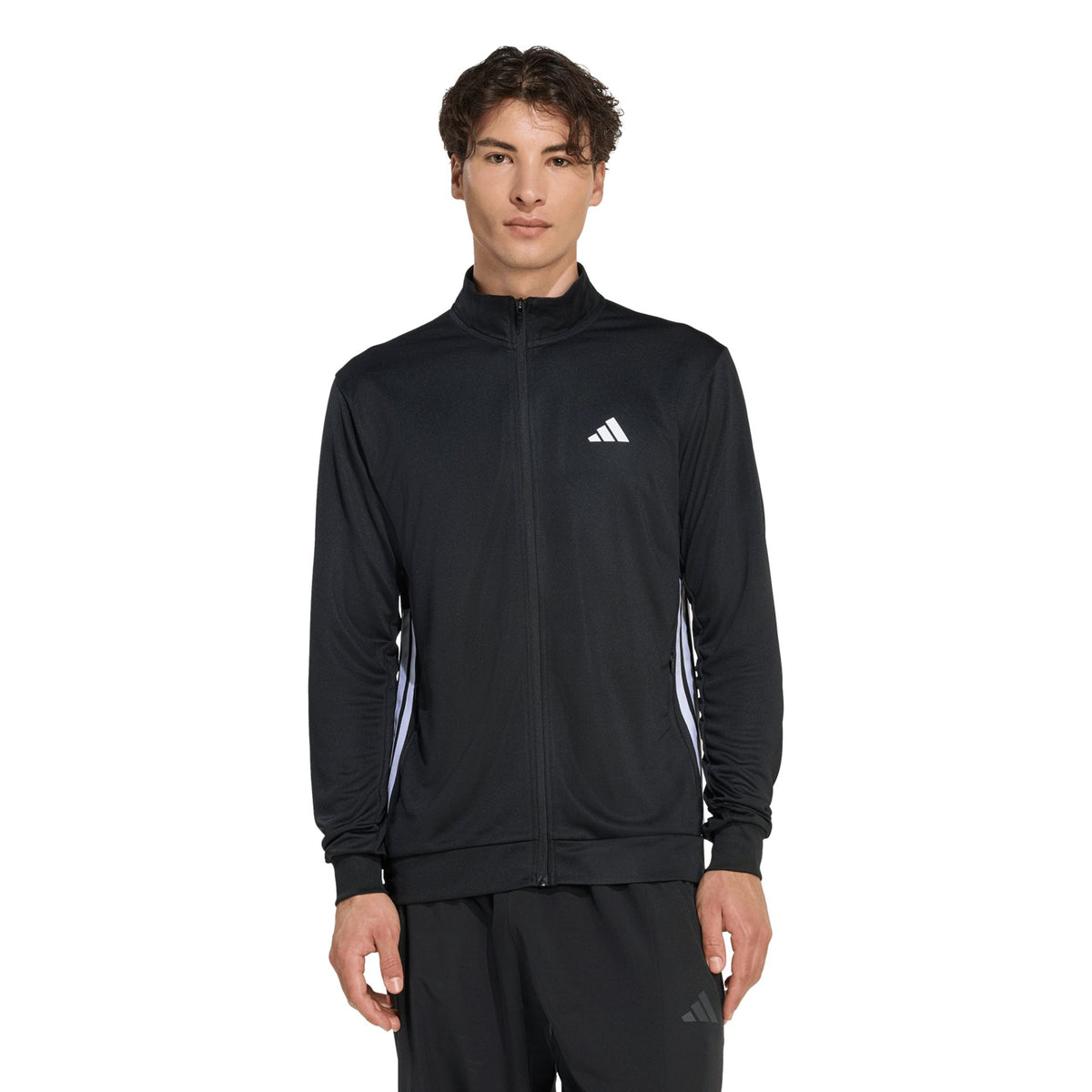 Adidas Workout Essentials All Set 3-Stripes Knit Jacket