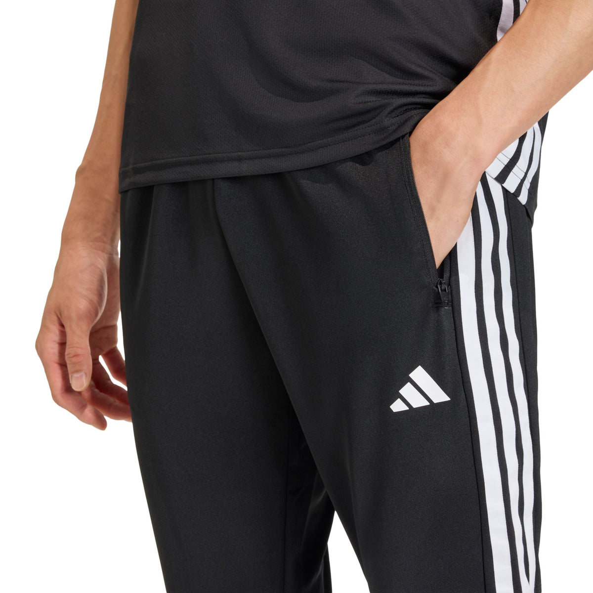 Adidas Workout Essentials All Set 3-Stripes Pant – schwarz