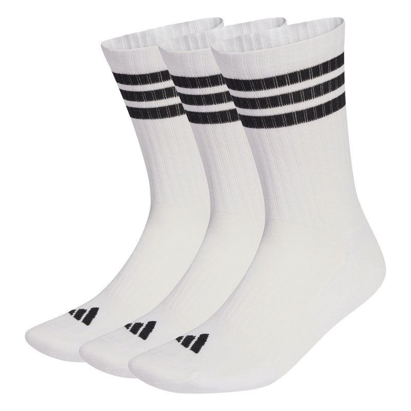Adidas 3-Streifen Cushioned Sportswear Crew Socken 3er