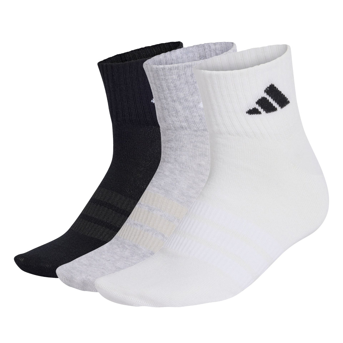 Adidas Thin&Light Sportswear Ankle Socken 3er