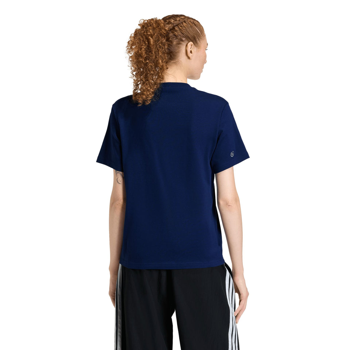 Adidas Mini Embroidery Graphic Tee – dunkelblau/navy