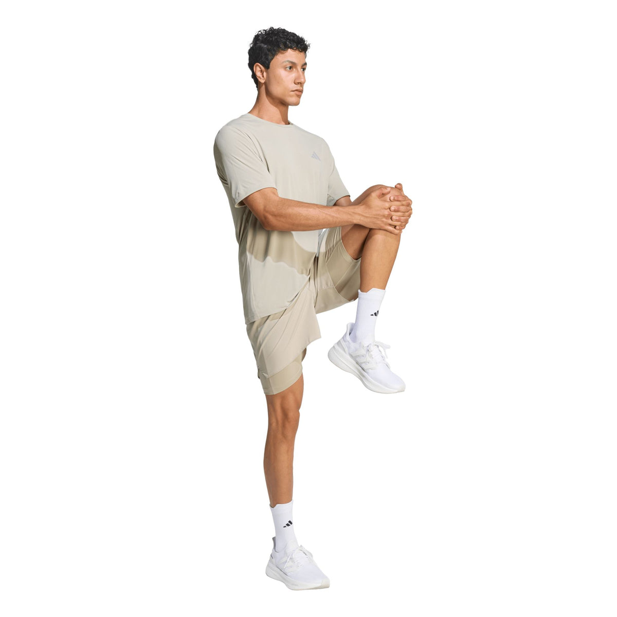 Adidas adi365 Running Essentials Tee – oliv