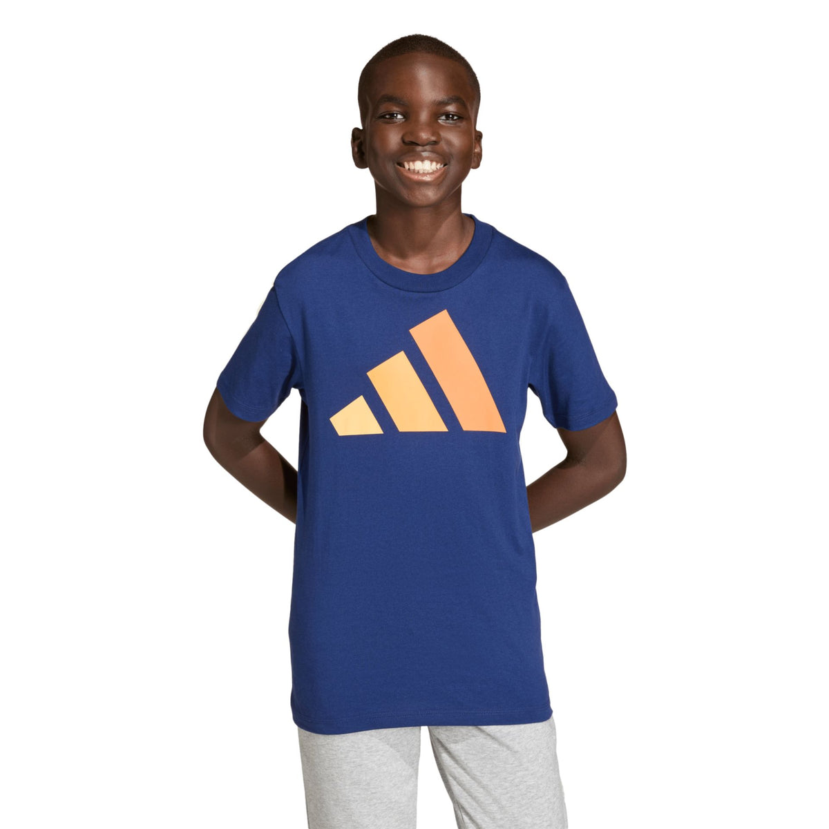 Adidas Essentials Kids Tee – blau