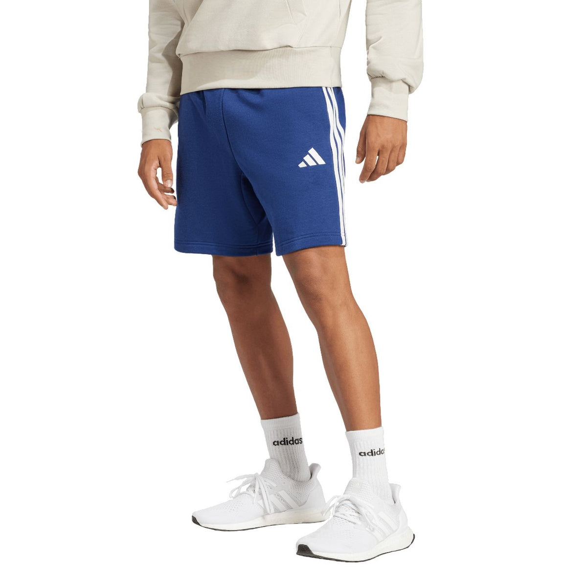 Adidas Essentials 3-Stripes French Terry Short – dunkelblau/navy