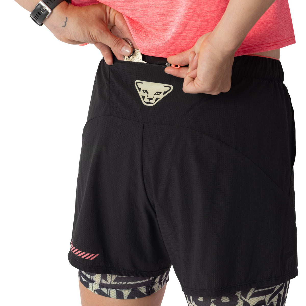 Dynafit Trail 2in1 Shorts – schwarz