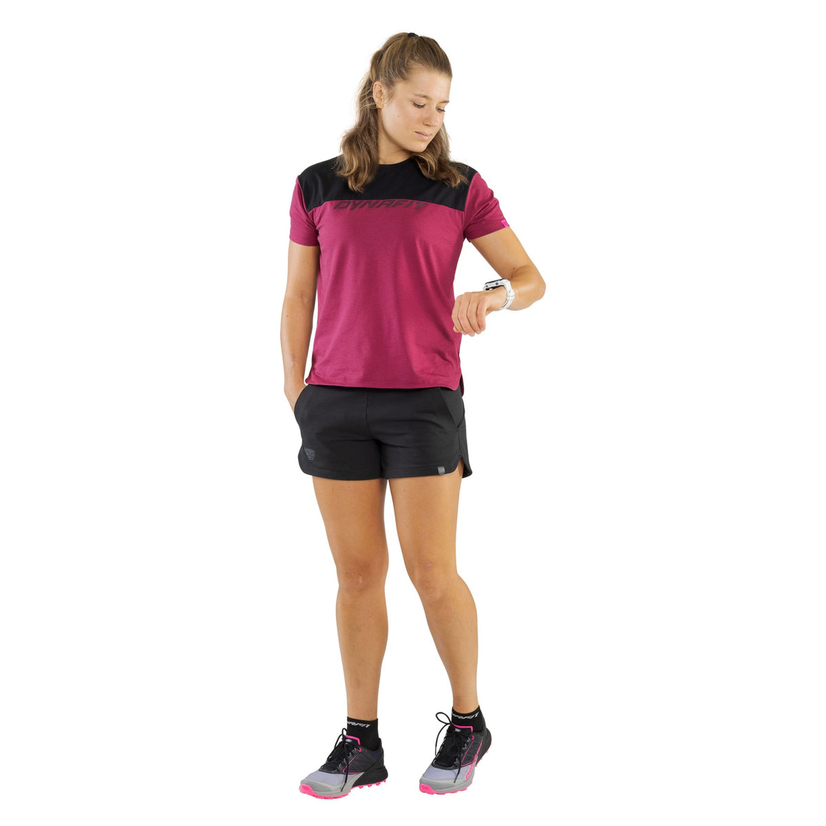 Dynafit 24/7 Drirelease Tee – lila