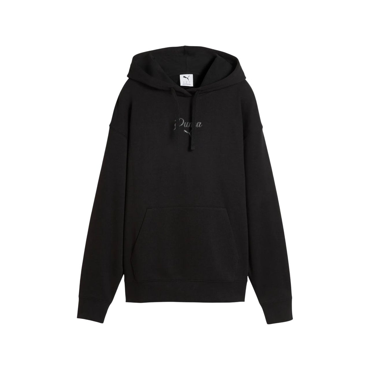 Puma ESS SCRIPT Comfort Hoodie TR – schwarz