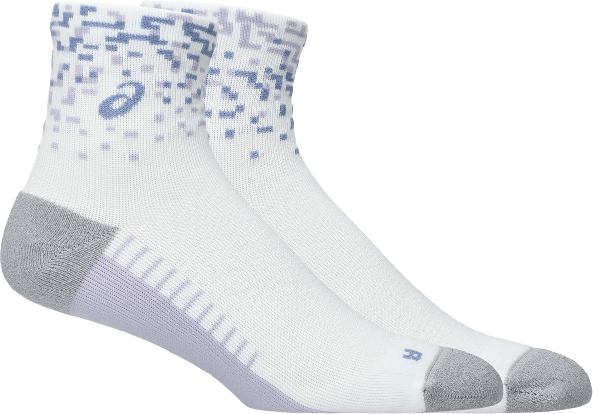 ASICS PERFORMANCE RUN SOCK QUARTER – weiß