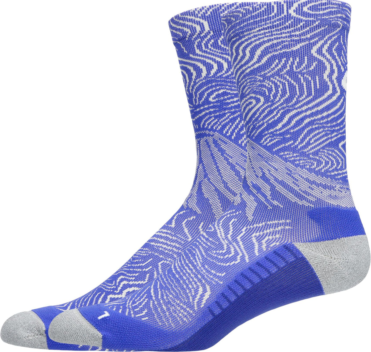 ASICS FUJITRAIL Graphic Crew Sock – lila
