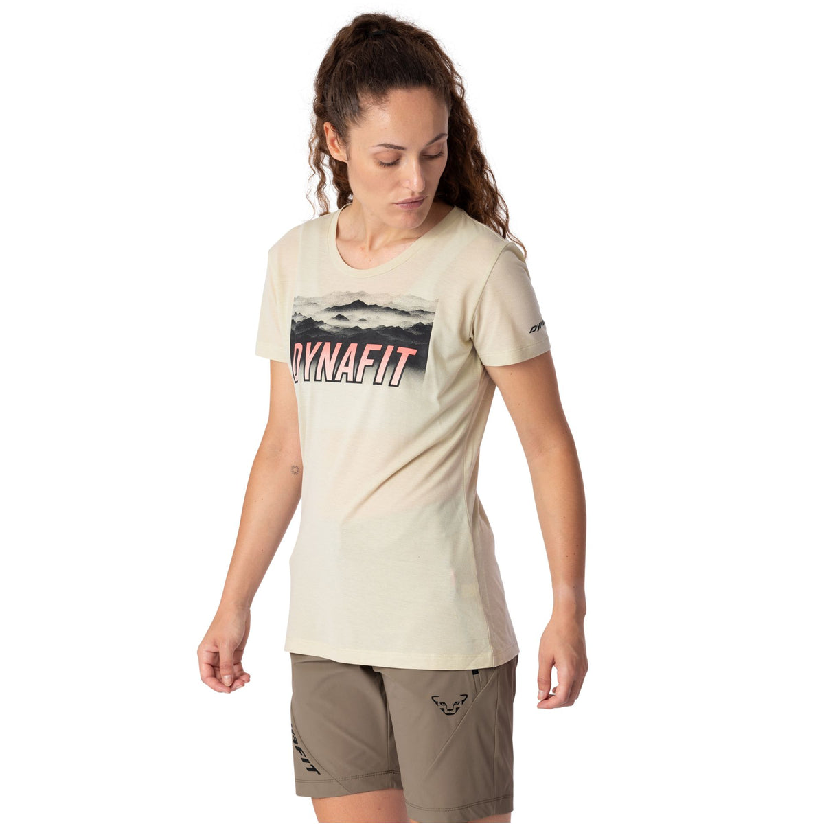 Dynafit Transalper Graphic Tee – beige
