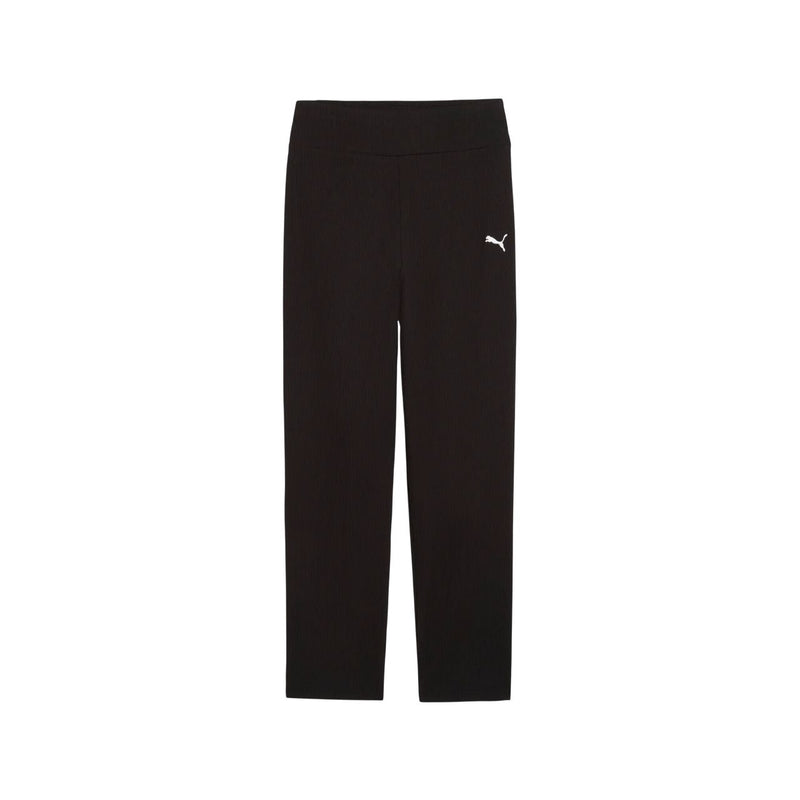 Puma High Waist Straight Leg Rib Pants G