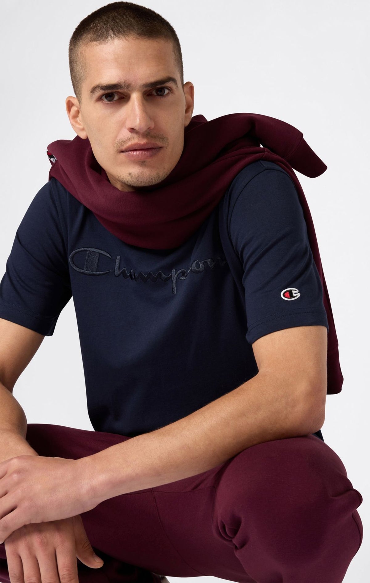 Champion SS Tee – dunkelblau/navy