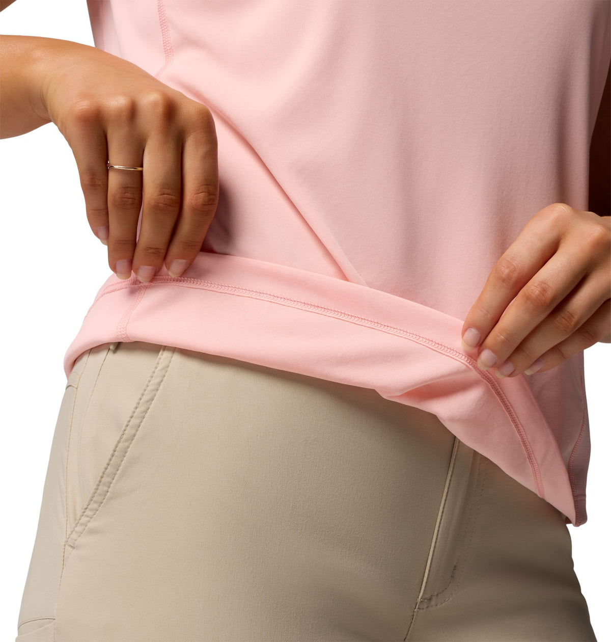 Columbia Zero Rules™ Light Shortsleeve Crew – pink