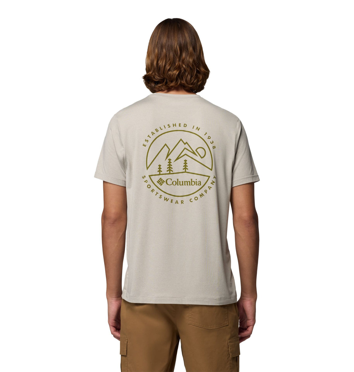 Columbia Parsons Point™ Shortsleeve Back Graphic Tee – grau