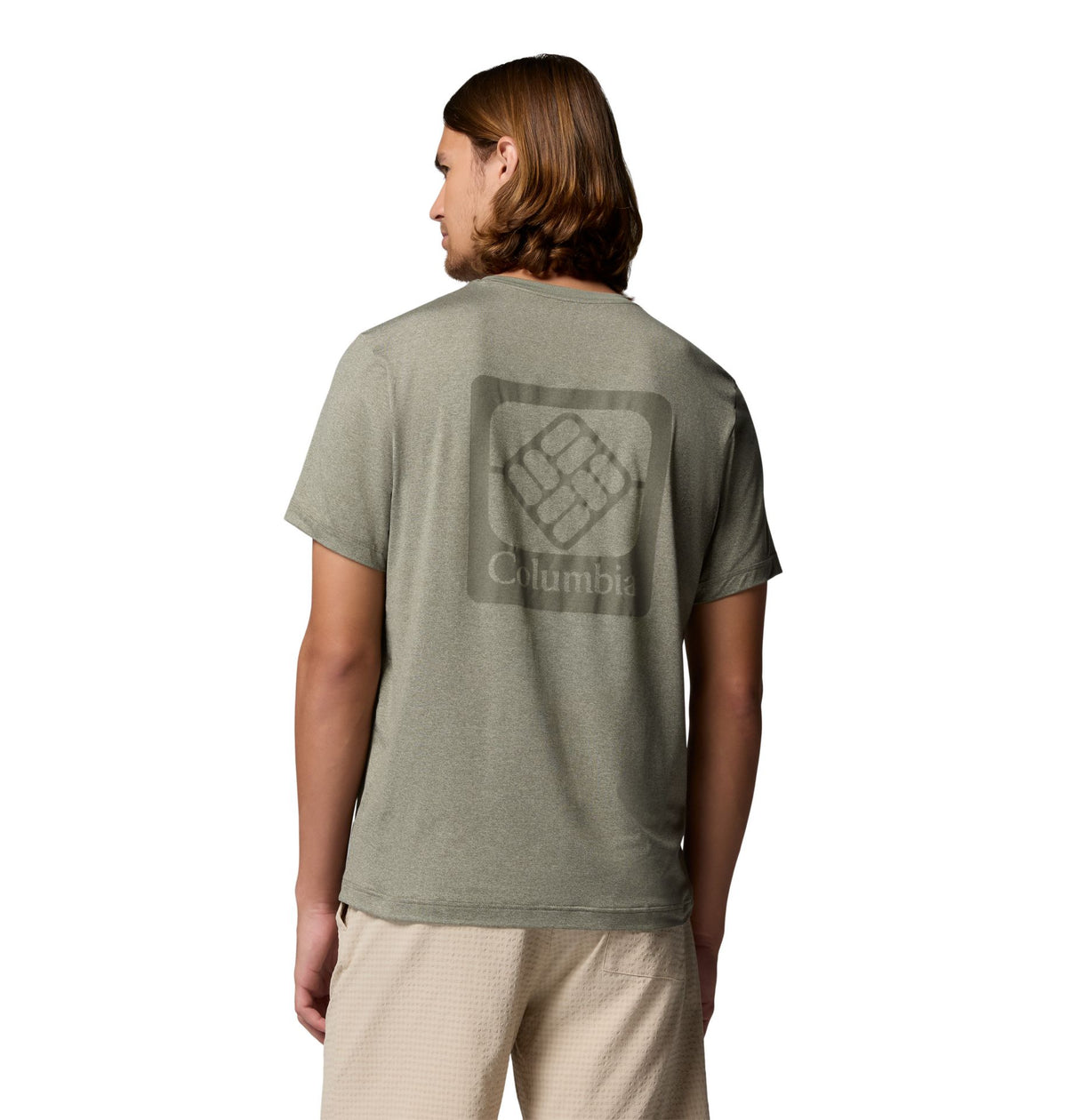 Columbia Parsons Point™ Shortsleeve Back Graphic Tee – oliv
