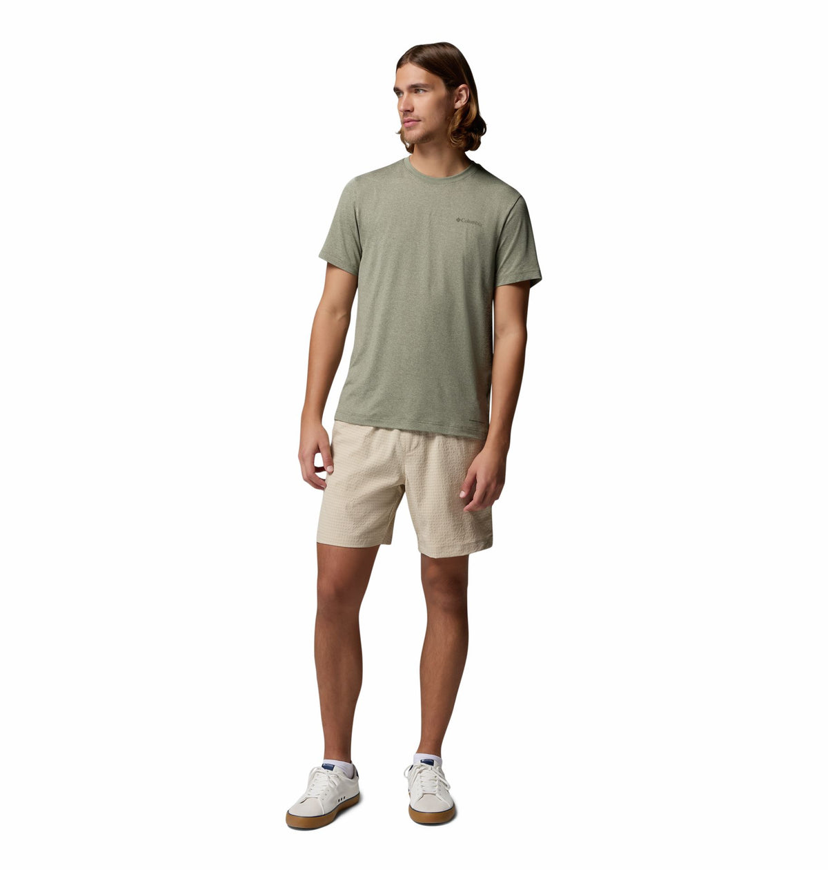 Columbia Parsons Point™ Shortsleeve Back Graphic Tee – oliv